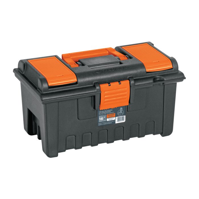 Caja para herramienta de 16" con compartimentos