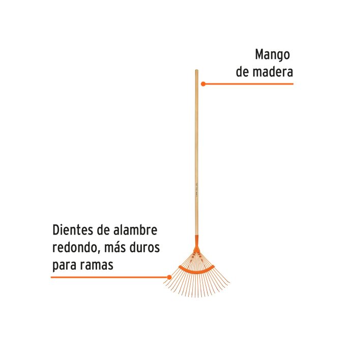 Escoba de jardín - Imagen 3
