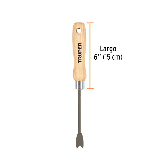 Sacayuyos para jardín, mango de 6" - Imagen 3