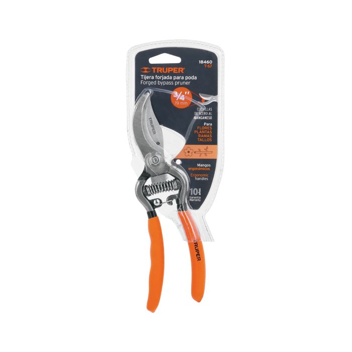 Tijera forjada para poda 8-1/2" para jardinería - Imagen 4