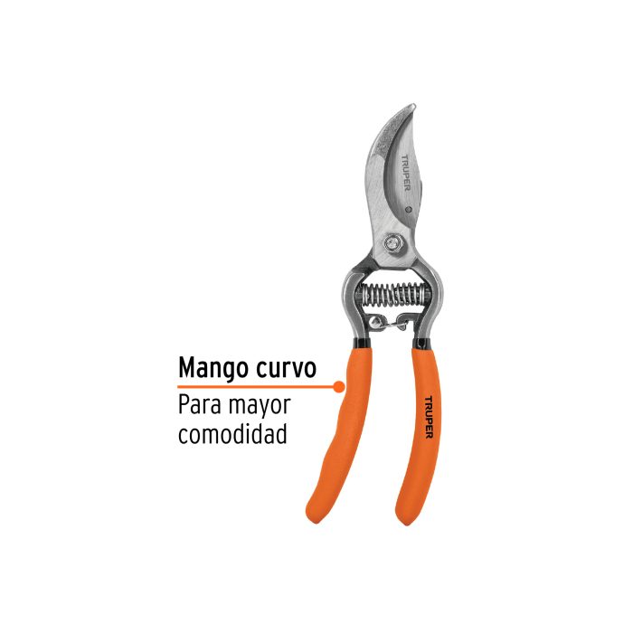 Tijera forjada para poda 8-1/2" para jardinería - Imagen 2