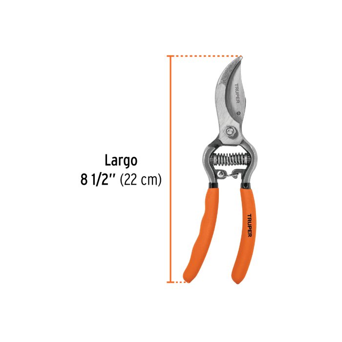 Tijera forjada para poda 8-1/2" para jardinería - Imagen 3