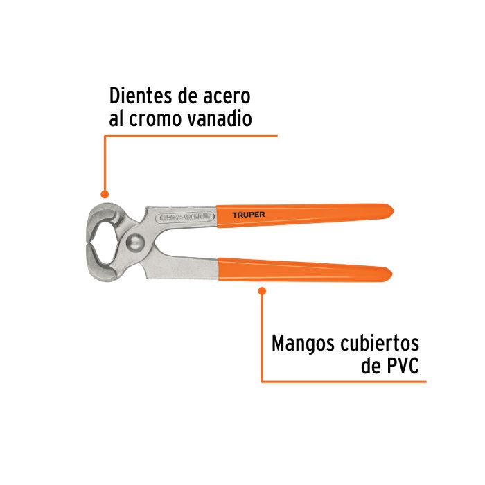 Tenaza para carpintero 8" - Imagen 2