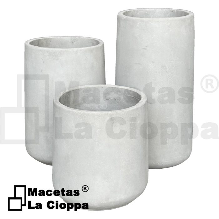 Maceta copa moderna