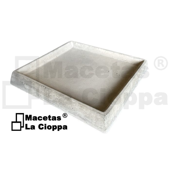 Plato cuadrado