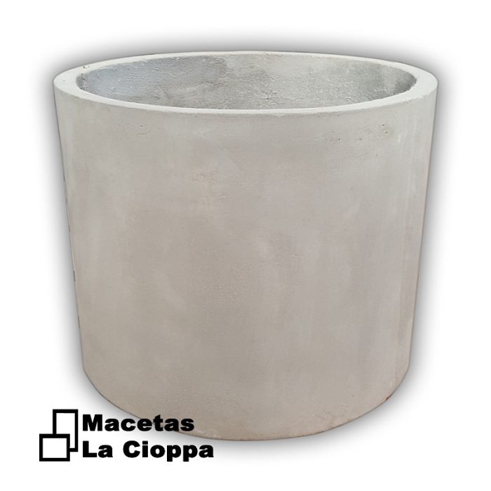 Maceta fibrocemento cilindro