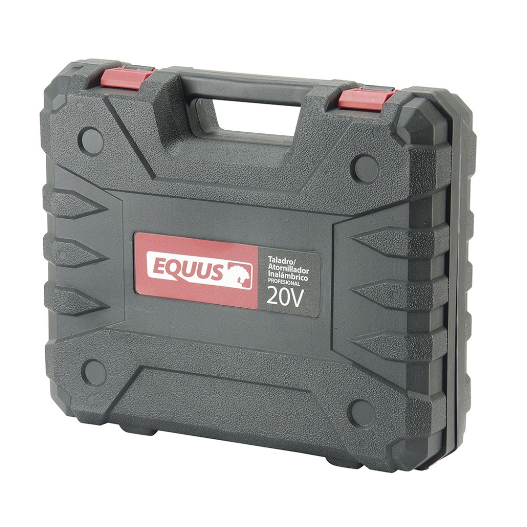 Taladro Atornillador Inalámbrico 20V Equus con Percutor / 2 baterías y maletín - Imagen 3